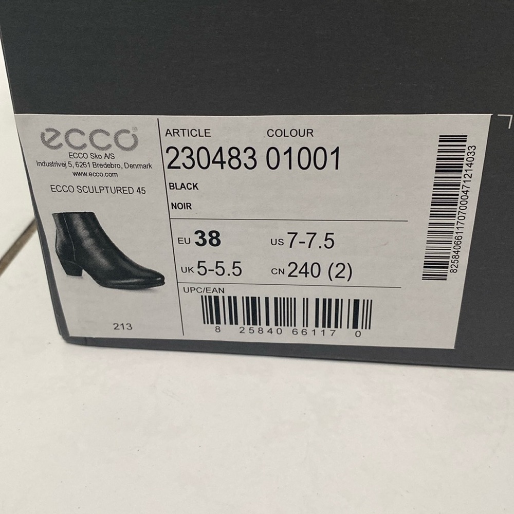 Women’s New ECCO Ankle Booties - Picture 7 of 7